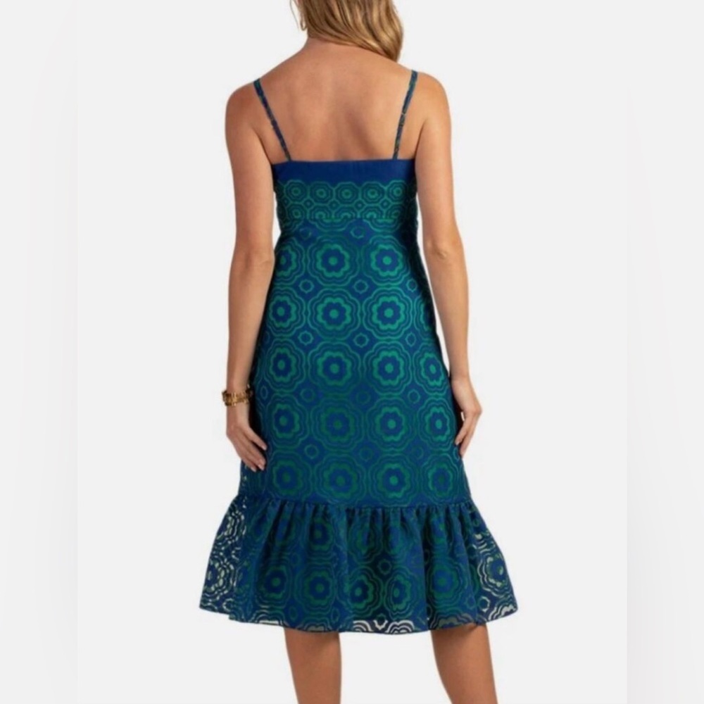 Trina Turk Aziza Printed Midi Dress - Picture 2 of 6